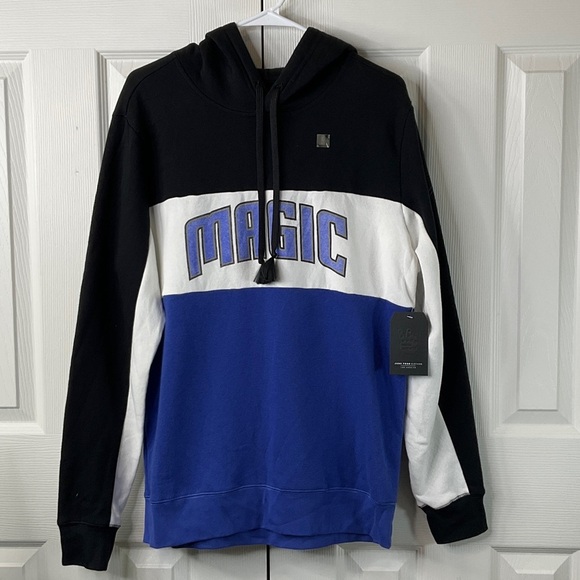 JUNK FOOD CLOTHING NBA ORLANDO MAGIC COLORBLOCK HOODIE MEN'S SIZE M - Picture 1 of 10